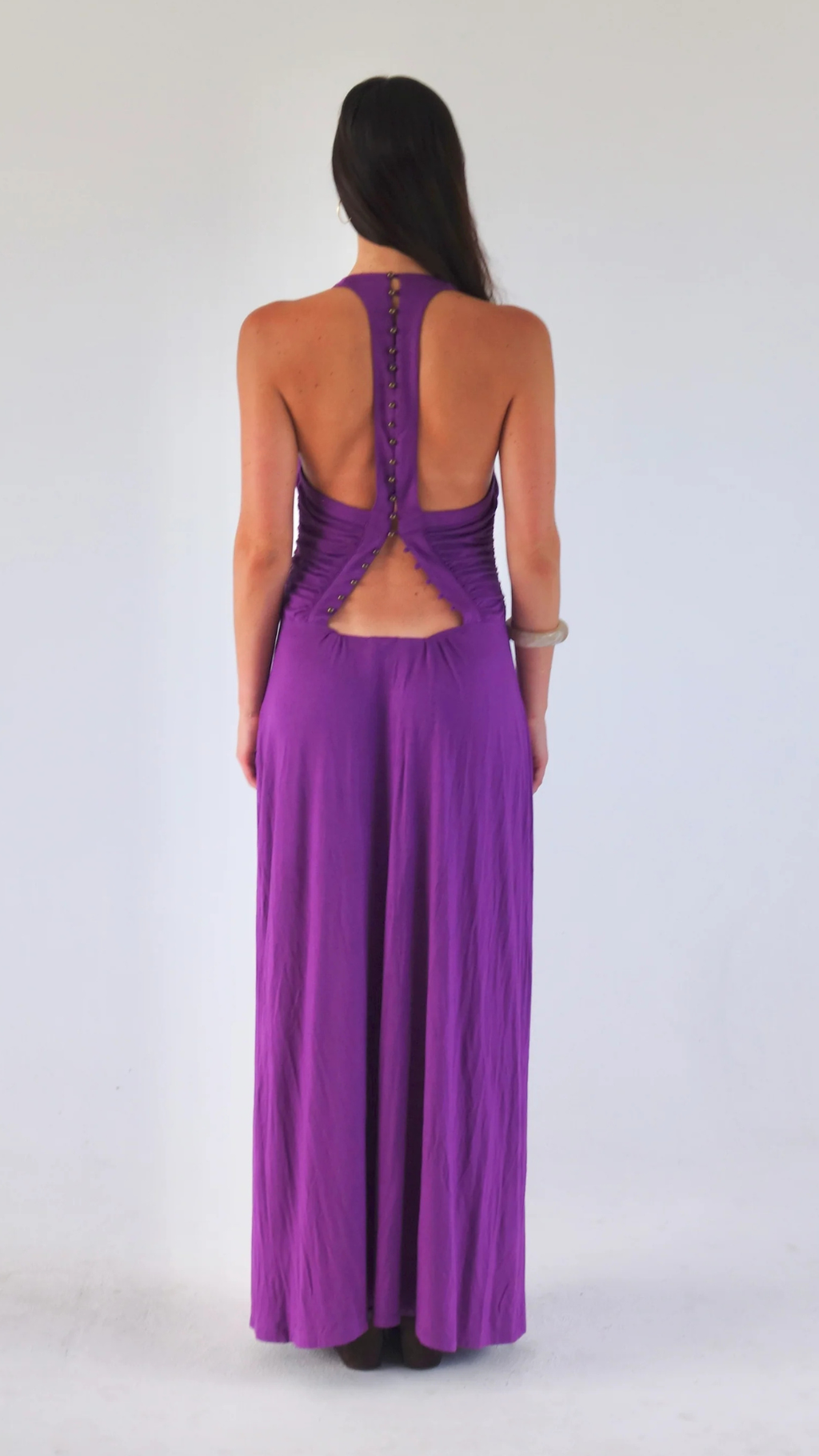 Sola Musa Angelina maxi dress uva